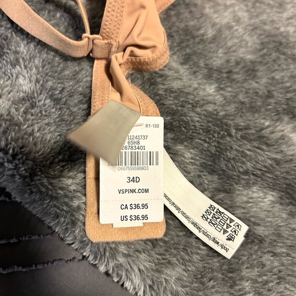 victoria secret super push up bra nwt size 34d - Picture 3 of 3